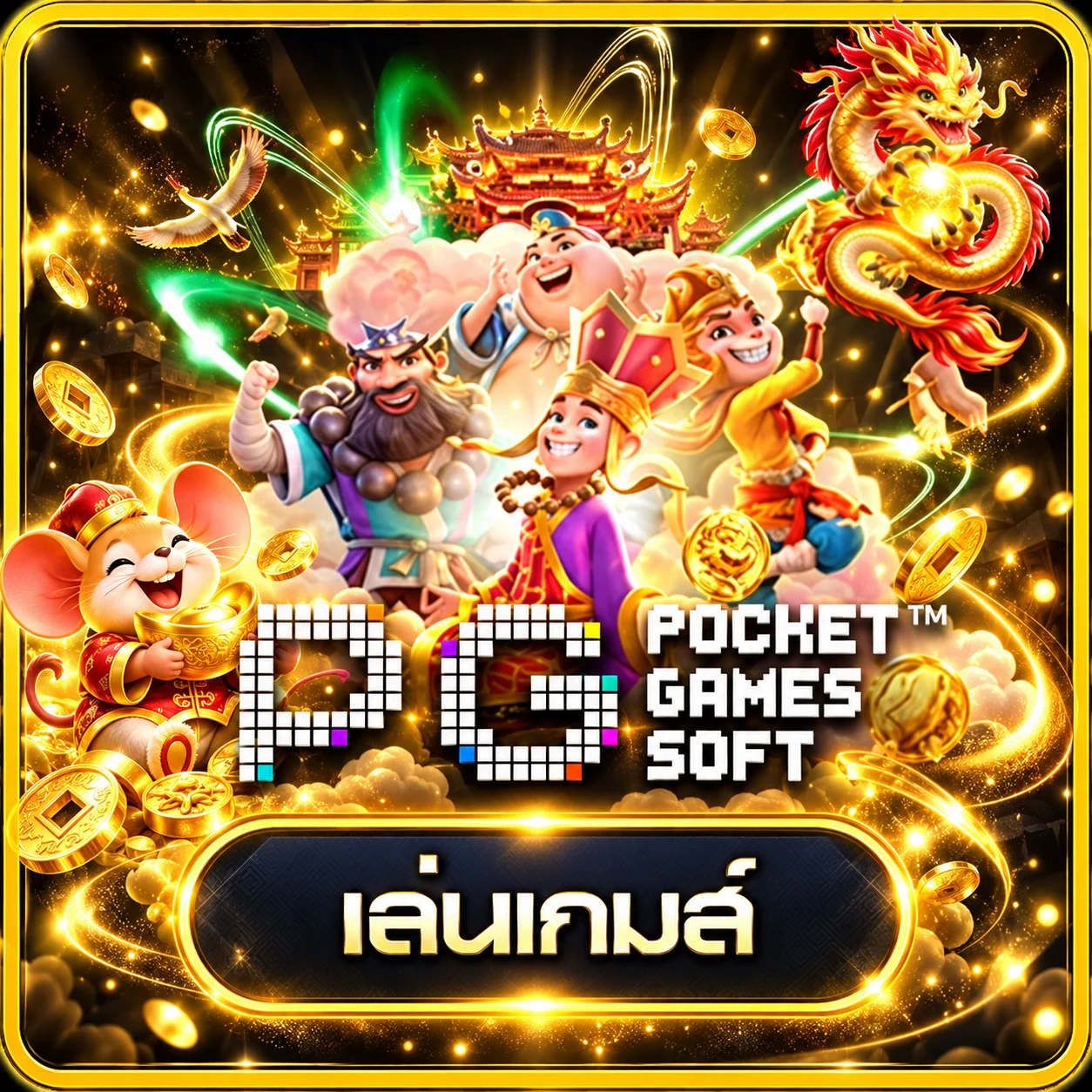 การ์ดทดลองเล่นเกม PG Soft บน NEXTFUN